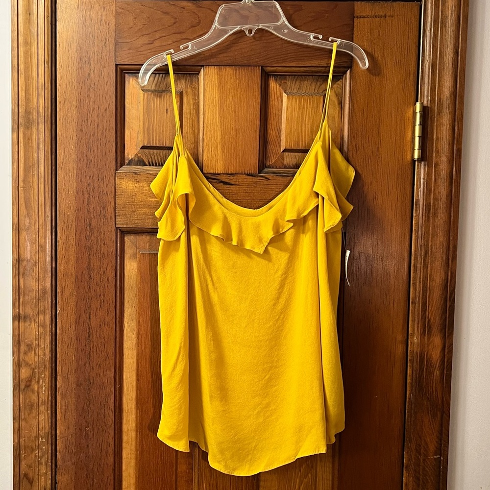 Old Navy Ruffle Spaghetti Strap Tank
